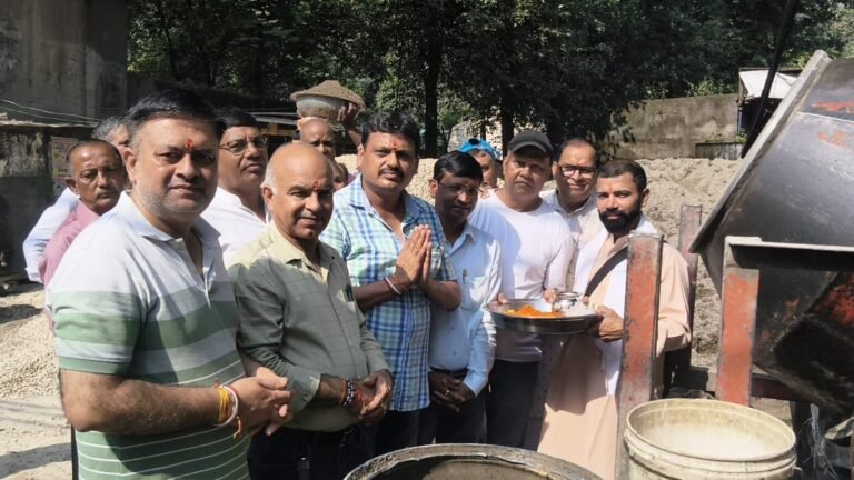 मोहनपुरा में प्राचीन शिव मंदिर का होगा भव्य स्वरूप, शिव-खाटूश्याम मंदिर निर्माण कार्य शुरू