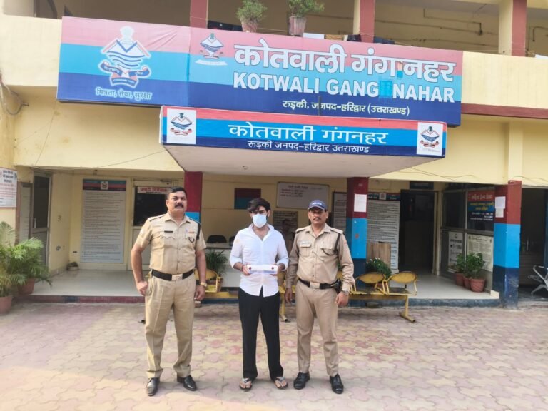 गंगनहर पुलिस के हत्थे चढ़ा हत्या के प्रयास में फरार वांछित, तमंचा-कारतूस बरामद….